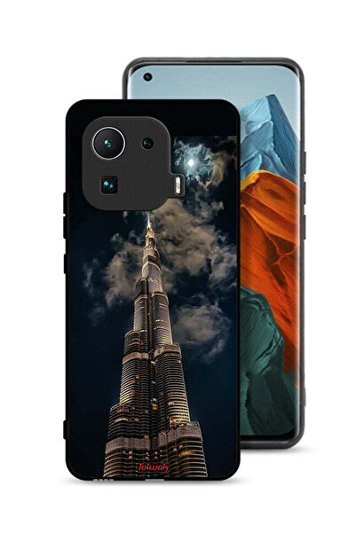 Tolwak Xiaomi Mi 11 Pro Protective Case Cover Burj Khalifa In Night