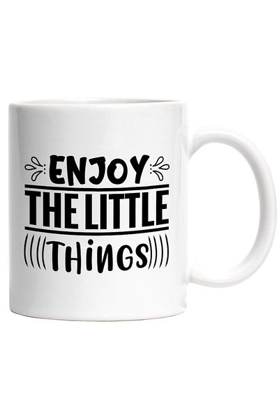 INOVATIX Personalized white mug, for those who enjoy the little things, INOVATIX®. 330ml