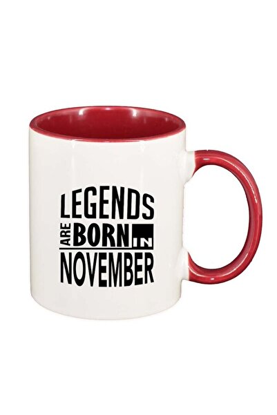 INOVATIX Εξατομικευμένη λευκή κούπα, Υπόμνημα, κόκκινο εσωτερικό, D82, INOVAT...