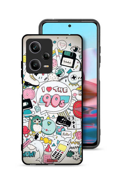 Tolwak غطاء حماية لهاتف شاومي ريدمي نوت 12 برو - أحب التسعينيات