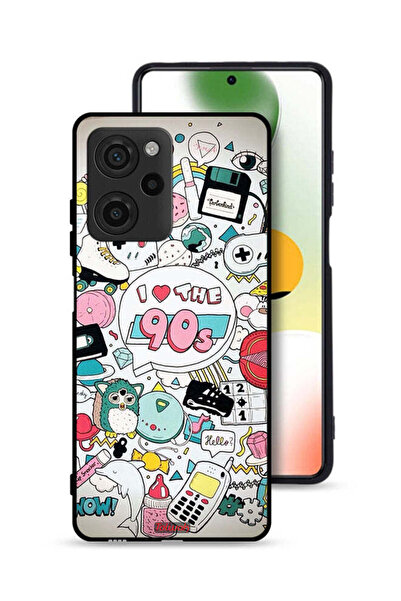 Tolwak غطاء حماية لهاتف Xiaomi Poco X5 Pro - أحب التسعينيات