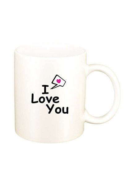 INOVATIX Personalized white mug, Love, D332, INOVATIX®. 330 ml