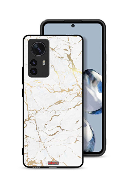 Tolwak غطاء حماية لهاتف Xiaomi 12S Pro بنمط رخامي