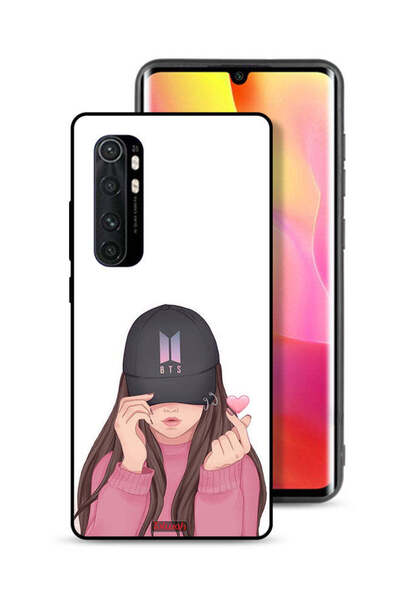 Tolwak غطاء حماية شاومي مي نوت 10 لايت - فتاة تلتقط صورة