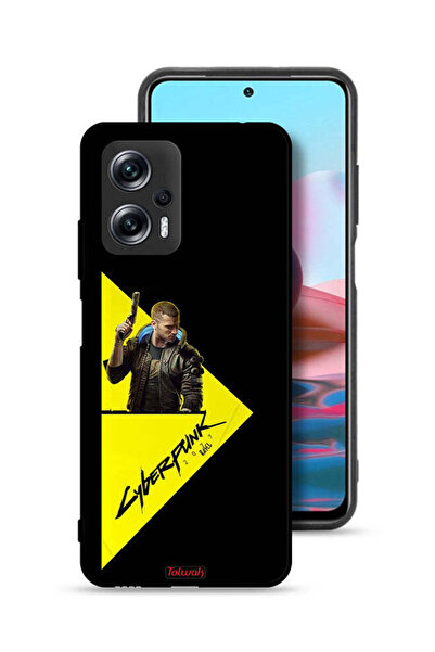 Tolwak غطاء حماية لجهاز شاومي ريدمي نوت 11T برو 5G - سايبربانك 2077