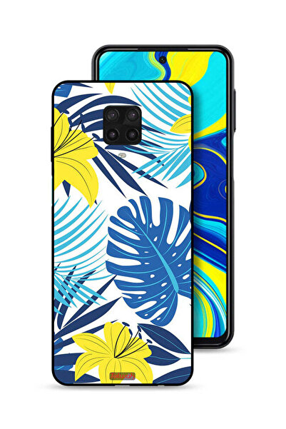 Tolwak غطاء حماية لهاتف شاومي ريدمي نوت 9S برسومات ريش وزهور