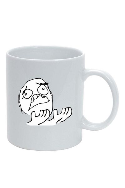 INOVATIX Personalized white mug, Meme Why, white, D1021, INOVATIX®. 330ml
