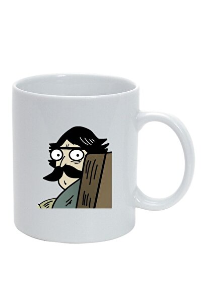 INOVATIX Cana alba personalizata, Meme, alb, D1396, INOVATIX®. 330ml