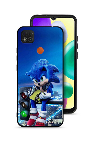 Tolwak غطاء حماية لهاتف شاومي ريدمي 9 سي بطبعة سونيك ريدينج