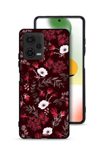 Tolwak غطاء حماية لهاتف Xiaomi Poco X5 بطبعة زهور صغيرة وأوراق استوائية