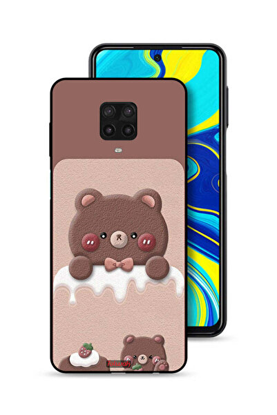 Tolwak غطاء حماية لهاتف شاومي ريدمي نوت 9S - دب الفراولة