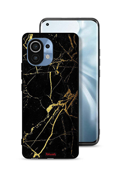 Tolwak غطاء حماية لهاتف شاومي مي 11 - رخام متصدع