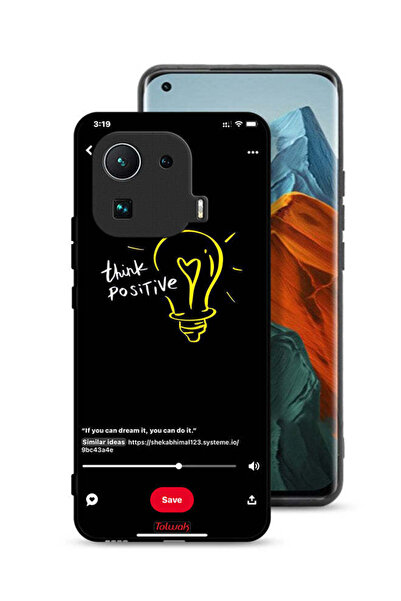 Tolwak غطاء حماية لهاتف شاومي مي 11 برو - فكر بإيجابية