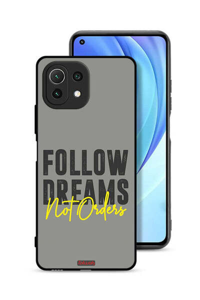 Tolwak غطاء حماية لهاتف شاومي مي 11 لايت - اتبع الأحلام وليس الأوامر