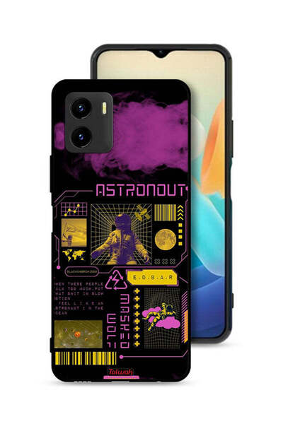 Tolwak Vivo Y15s Protective Case Cover Astronaut Sticker