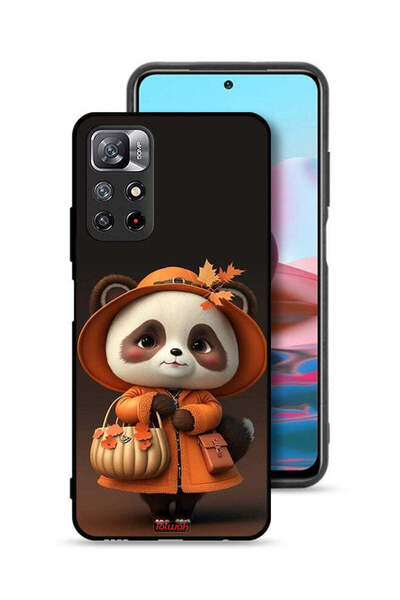 Tolwak غطاء حماية لهاتف شاومي ريدمي نوت 11 4G بتصميم سيدة الباندا اللطيفة