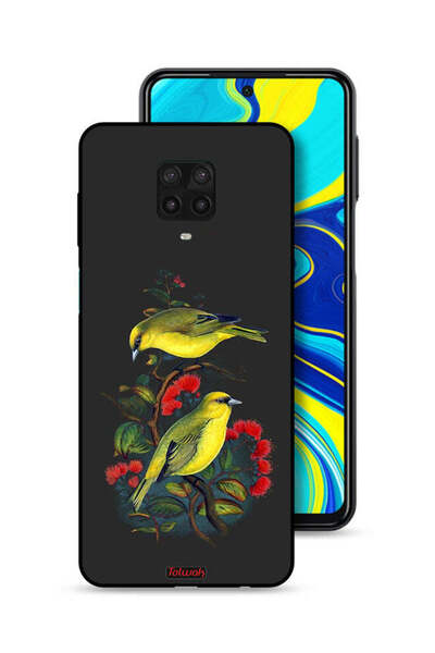 Tolwak غطاء حماية لهاتف شاومي ريدمي نوت 9 برو - طيور