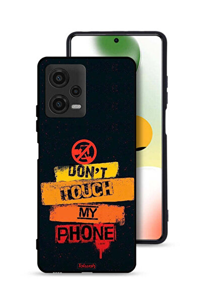 Tolwak غطاء حماية لهاتف Xiaomi Poco X5 - لا تلمس هاتفي