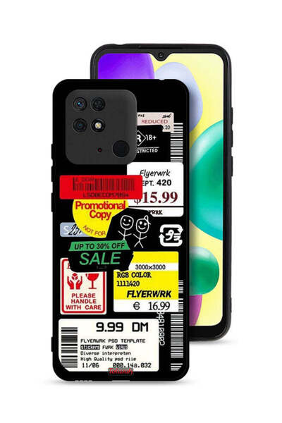 Tolwak ملصق ترويجي لغطاء حماية لهاتف Xiaomi Redmi 10C