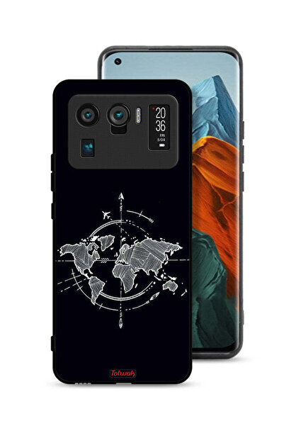 Tolwak غطاء حماية لهاتف شاومي مي 11 ألترا برسومات البوصلة