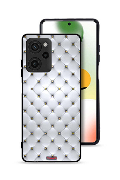 Tolwak غطاء حماية لهاتف Xiaomi Poco X5 Pro مطبوع عليه دبابيس على القماش
