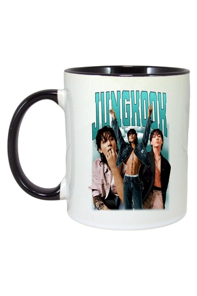 INOVATIX Cana Alba Personalizata, Formatia/trupa Jungkook, Maner Si Interior ...