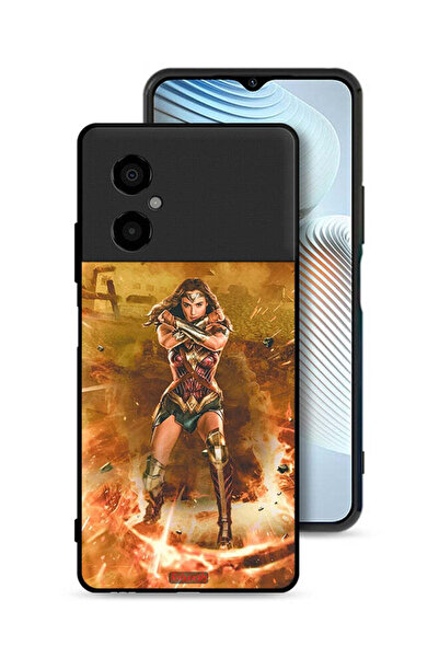 Tolwak غطاء حماية لهاتف Xiaomi Poco M4 5G - Wonder Women