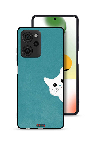 Tolwak غطاء حماية لهاتف Xiaomi Poco X5 Pro بتصميم قطة