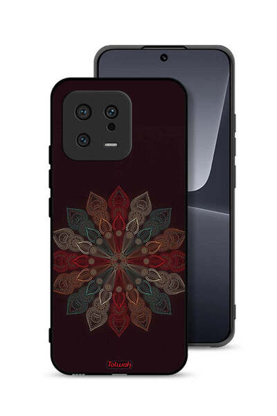 Tolwak غطاء حماية لهاتف شاومي 13 بتصميم زهرة ماندالا