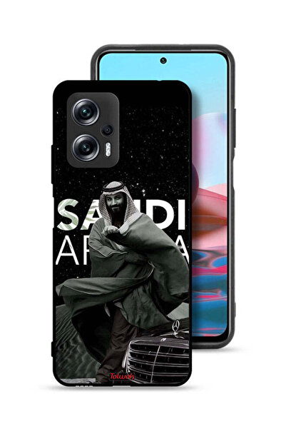 Tolwak غطاء حماية لهاتف شاومي ريدمي نوت 11تي برو بلس 5جي ولي العهد الأمير محمد بن سلمان