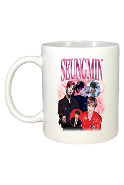 INOVATIX Cana Alba Personalizata, Formatia/trupa Seugmin, Maner Si Interior Alb, ®. 330ml