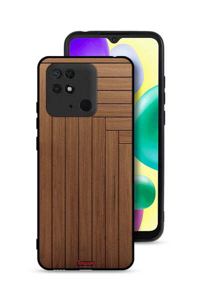 Tolwak غطاء حماية بنمط باب لهاتف Xiaomi Redmi 10C