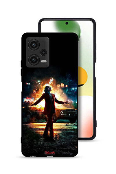 Tolwak غطاء حماية Xiaomi Poco X5 بتصميم وضع الجوكر السعيد