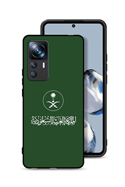 Tolwak غطاء حماية لهاتف شاومي 12T برو، تصميم فن ناقل لعلامة المملكة العربية ا...