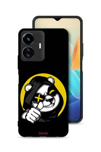 Tolwak غطاء حماية لهاتف Vivo Y77e 5G بتصميم قطة مارشميلو لطيفة