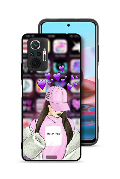 Tolwak غطاء حماية لهاتف شاومي ريدمي نوت 10 برو 4G - نادي أنتي سوشيال