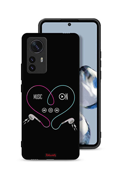 Tolwak غطاء حماية لهاتف Xiaomi 12S Pro مع موسيقى