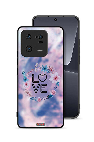 Tolwak غطاء حماية شاومي 13 برو بتصميم خاتم الحب بين الزهور