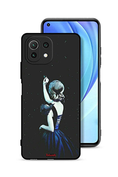 Tolwak غطاء حماية لهاتف شاومي مي 11 لايت بنقشة نجمة مؤثرة