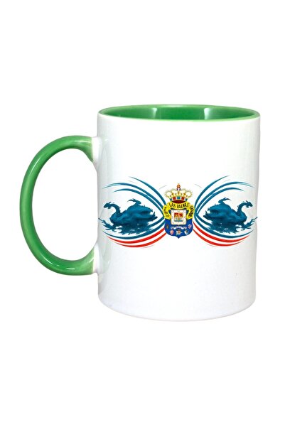 INOVATIX Cana Alba Personalizată, Ud Las Palmas Spania, Maner Green Interior,...