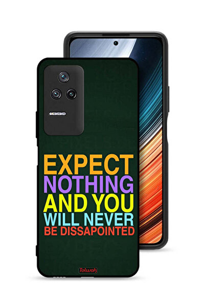 Tolwak غطاء حماية لهاتف Xiaomi Poco F4 لا تتوقع شيئًا ولن تشعر بخيبة الأمل أبدًا