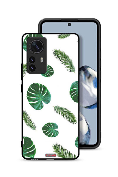 Tolwak غطاء حماية لهاتف شاومي 12 برو بنقشة ريش فنية