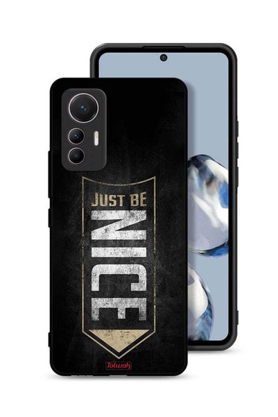 Tolwak Xiaomi 12 Lite Protective Case Cover Just Be Nice
