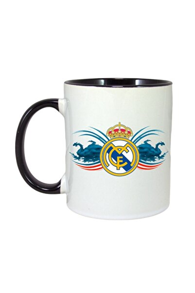 INOVATIX Cana Alba Personalizata, Real Madrid Cf Spania, Maner Si Interior Ne...