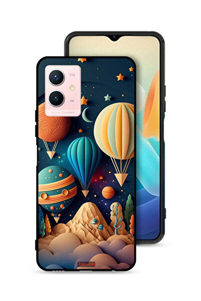 Tolwak Vivo Y33s 5G Protective Case Cover Perrashut Art