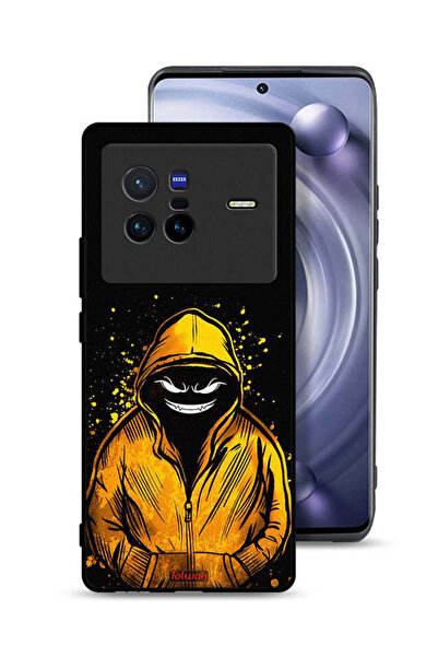 Tolwak غطاء حماية Vivo X80 بتصميم مارشميلو بوي آرت