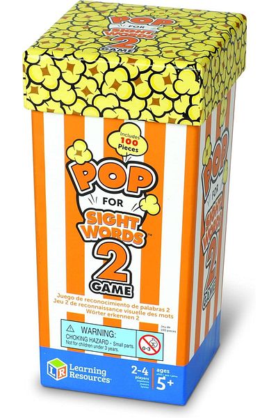 Learning Resources Pop For Sight Words 2 Game, Ler8630