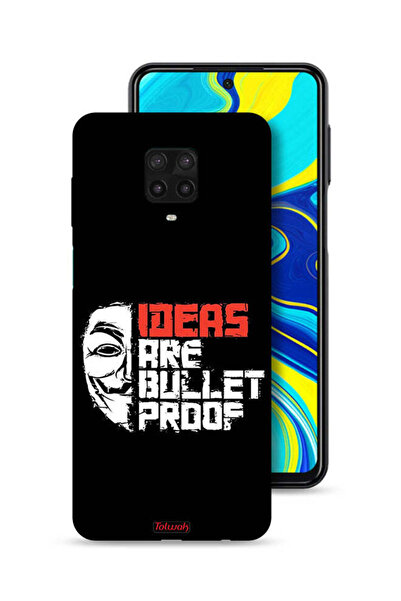 Tolwak أفكار غطاء الحماية لهاتف Xiaomi Redmi Note 9S مضادة للرصاص