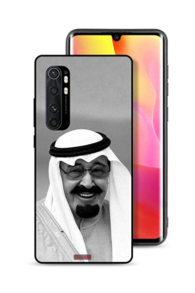 Tolwak غطاء حماية لهاتف شاومي مي نوت 10 لايت صورة الملك عبدالله مبتسماً