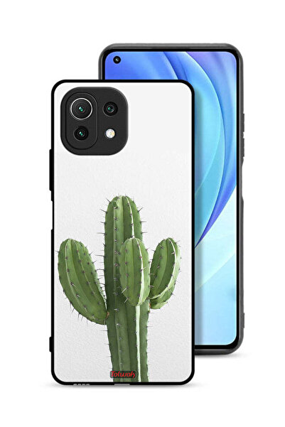 Tolwak غطاء حماية لهاتف شاومي مي 11 لايت بنقشة نبات الصبار